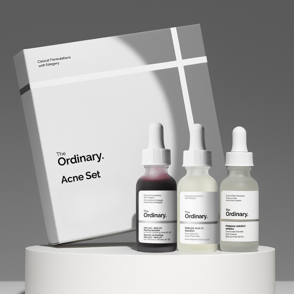 Antiacné Set - 3 Serums