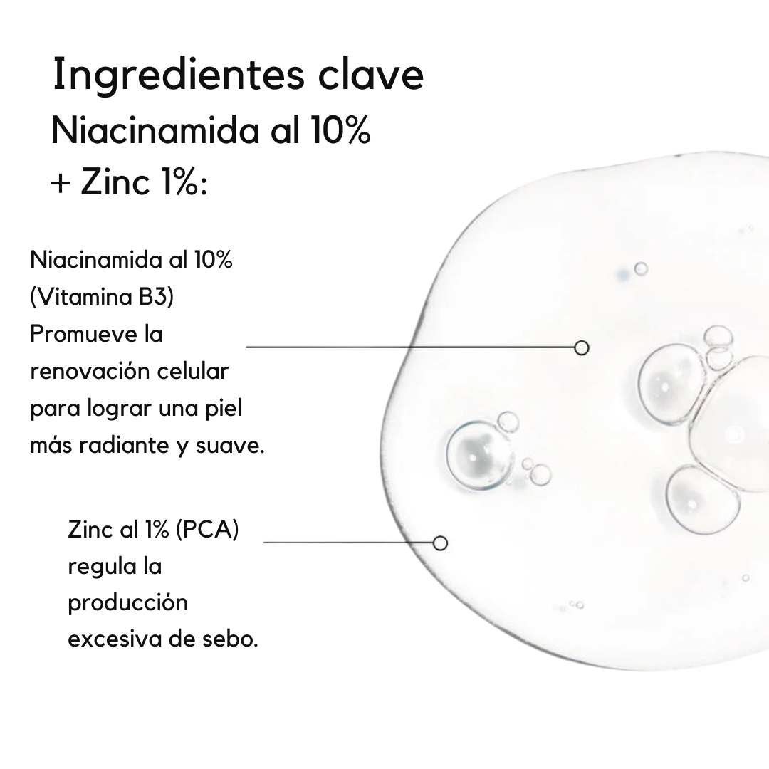 Niacinamida 10% | Sérum Vitamina B3